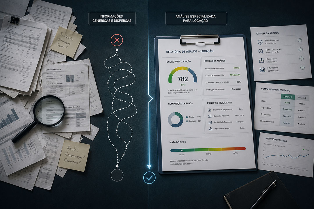 FC ANALISE para locação com score e análise de risco especializada